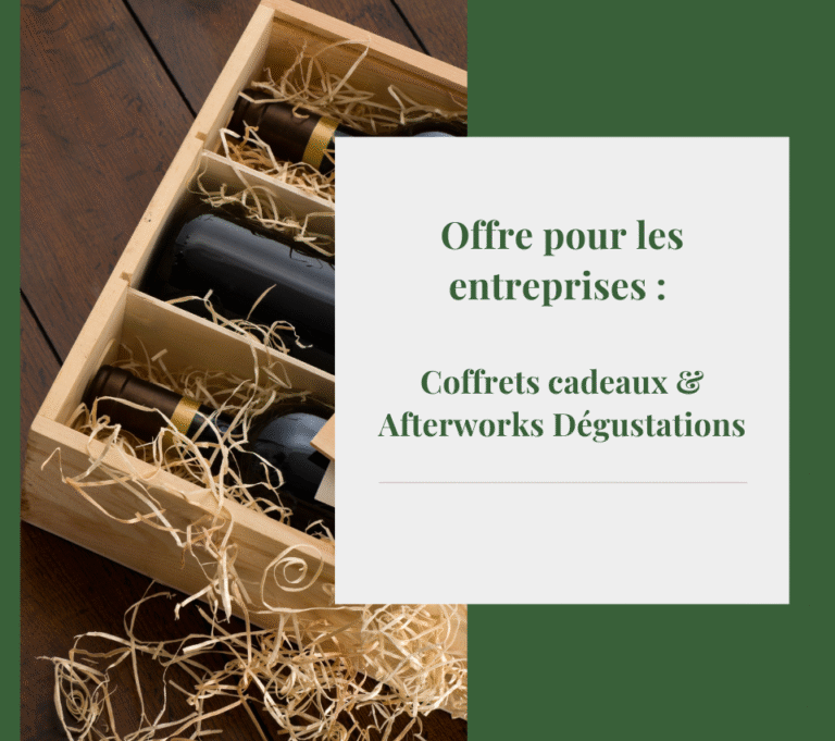 Offre pour les entreprises Coffrets cadeaux et Afterworks
